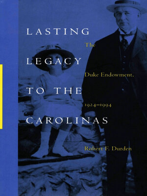 cover image of Lasting Legacy to the Carolinas